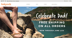 Desktop Screenshot of feelgoodz.com